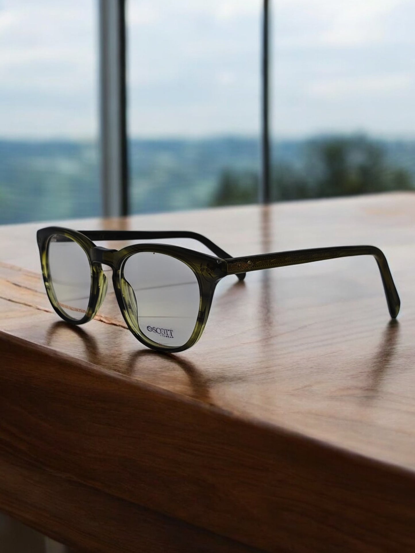 SCOTT GREEN ACETATE FRAME SC7002