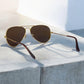 RAY-BAN AVIATOR GOLD  LARGE METAL POLARIZED RB3025 003/58