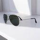 RAY-BAN AVIATOR GUN METAL LARGE METAL POLARIZED RB3025 003/58