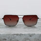 Royal Enfield Brown Metal Sunglass RE 20006 C06