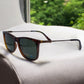 Polaroid Havana with Metal Leg Polarized Sunglass PLD 4145/S/X 086UC