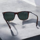 Polaroid Havana with Metal Leg Polarized Sunglass PLD 4145/S/X 086UC
