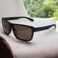 Polaroid Havana Matte Polarized Sunglass PLD 2158/S HGCSP