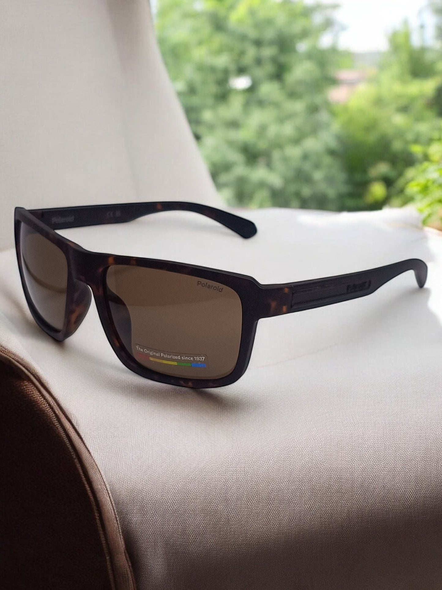 Polaroid Havana Matte Polarized Sunglass PLD 2158/S HGCSP