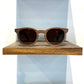 YOGYA WOOD ROUND SUNGLASSES