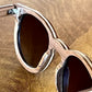 YOGYA WOOD ROUND SUNGLASSES