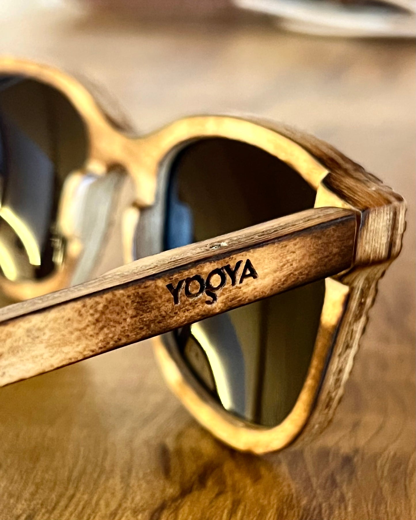 YOGYA WOOD SMOKED SUNGLASSES
