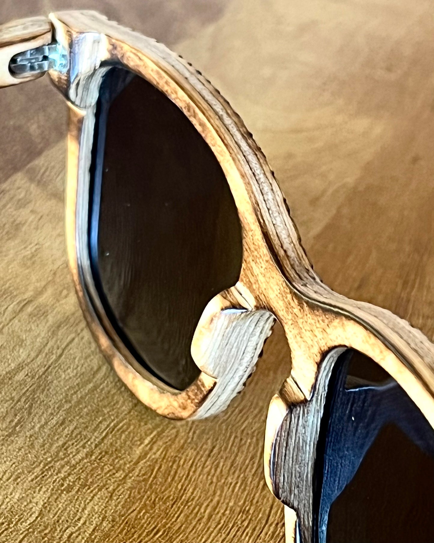 YOGYA WOOD SMOKED SUNGLASSES