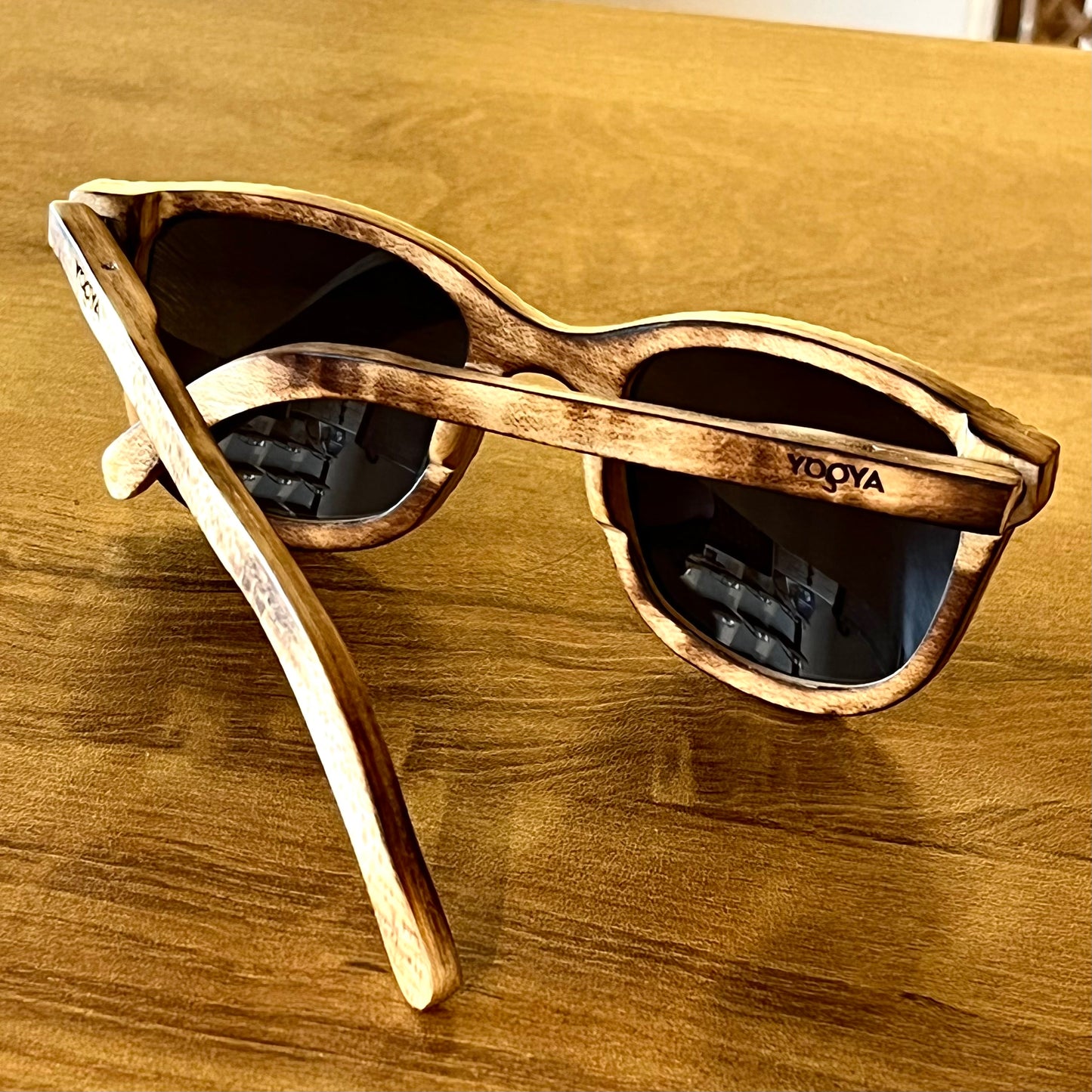 YOGYA WOOD SMOKED SUNGLASSES